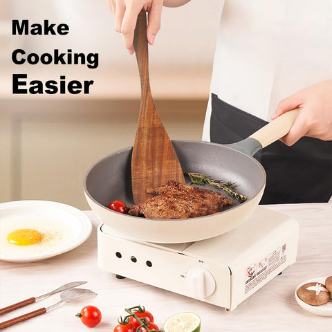 Jilla-hla wood spatula easy to clean after use