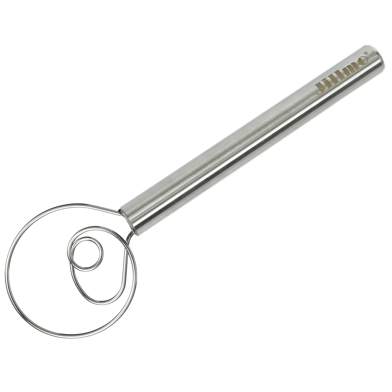Jillmo Danish Dough Whisk wire head for strong, even dough mixing.