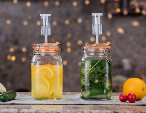 JILLMO airtight lid keeps aromas contained while preserving flavor during fermentation.