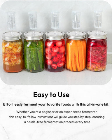 Jillmo 86 mm mouth fits jars from 4 oz to 64 oz