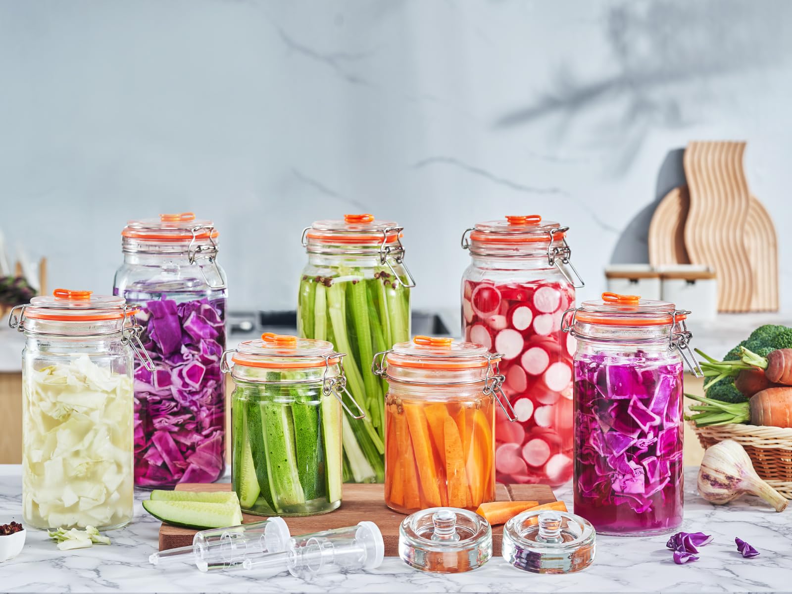 JILLMO silicone seal for airtight preservation of flavors