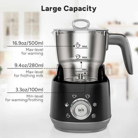 JIMYIU ultra-quiet operation keeps mornings peaceful.