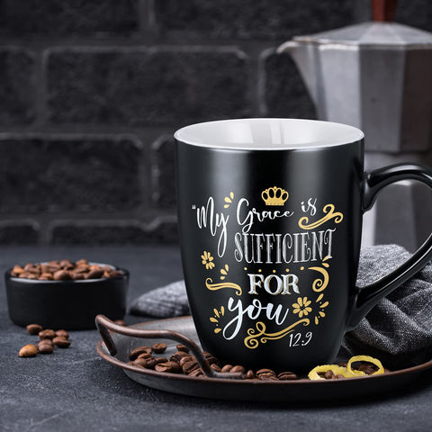 Jinei gift-ready Christian mugs set, perfect for Christmas gifting.