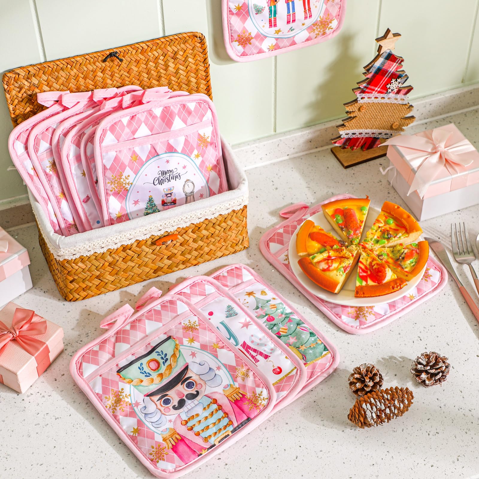 Jingmore ballet dancer pot holder design adds whimsy while cooking