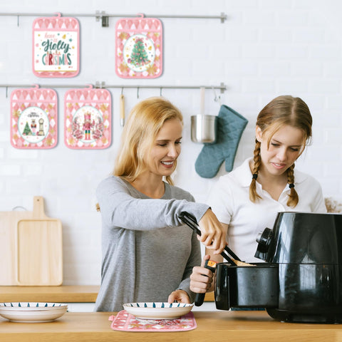 Jingmore cotton heat-insulation pot holder emphasizes durable fabric