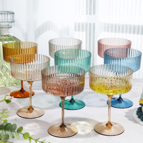 Jingmore clear plastic cups keep contents visible at buffets.
