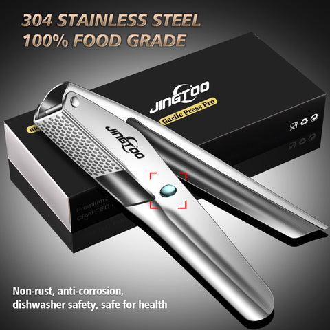 JINGTOO 304 stainless steel and dishwasher safe for easy care
