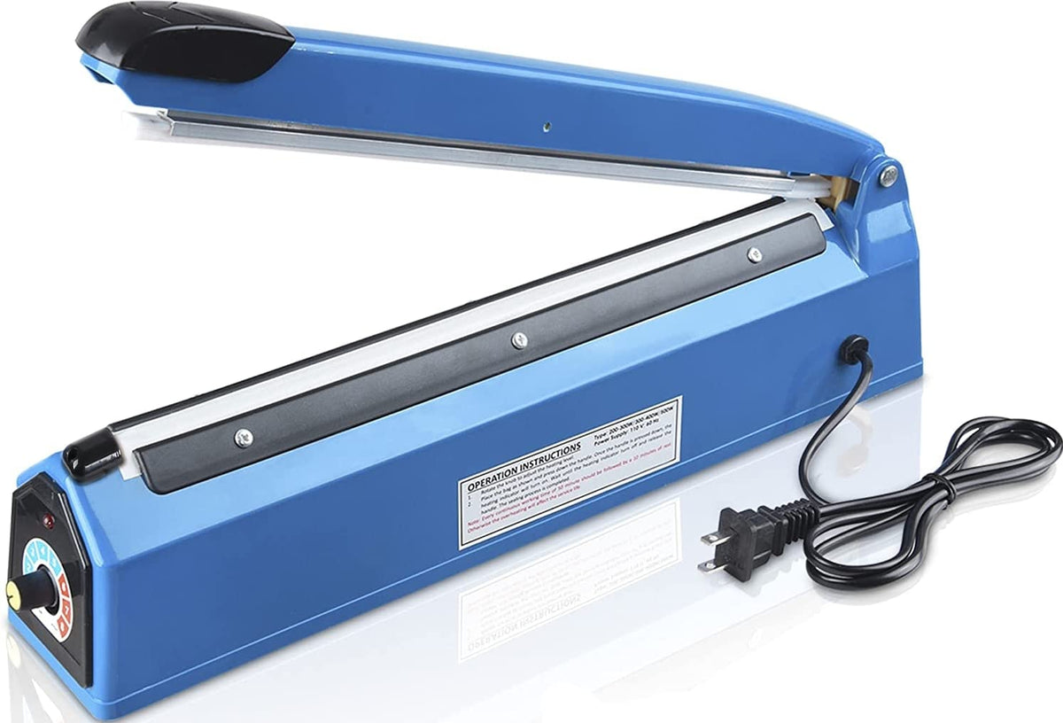 Jinhong impulse heat sealer compact design for fast, moisture-proof seals in home kitchens