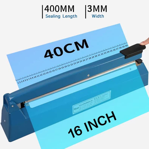 Sealing area close-up demonstrates precise heat for secure moisture-proof seals.