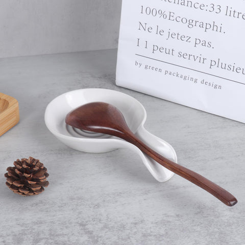 JINIHFW ceramic spoon holder with sturdy base