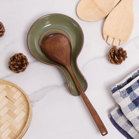 JINIHFW swirl-design spoon rest adds subtle style to your kitchen