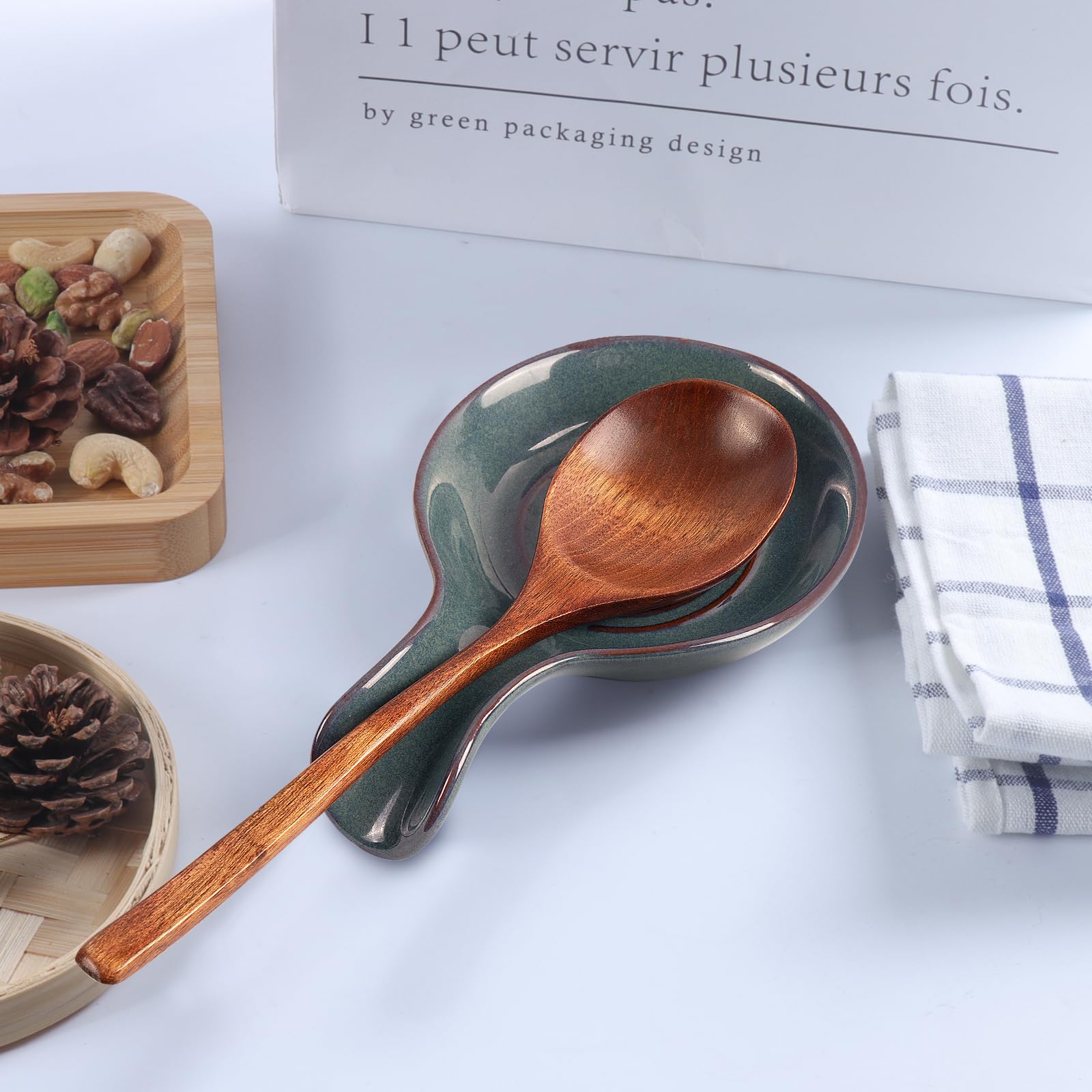 JINIHFW dishwasher safe rest cleans easily after cooking