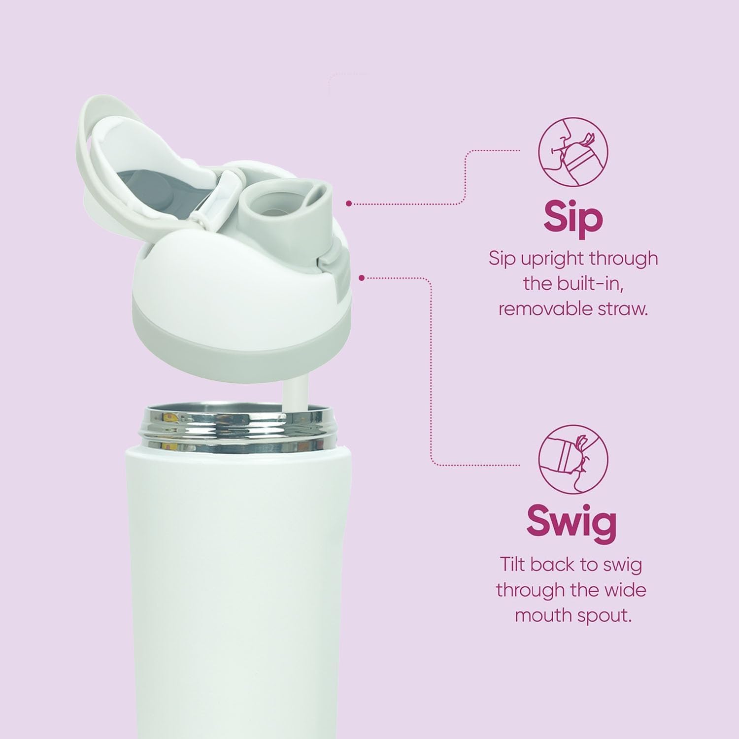 JINLING hidden handle allows easy carrying during commutes.