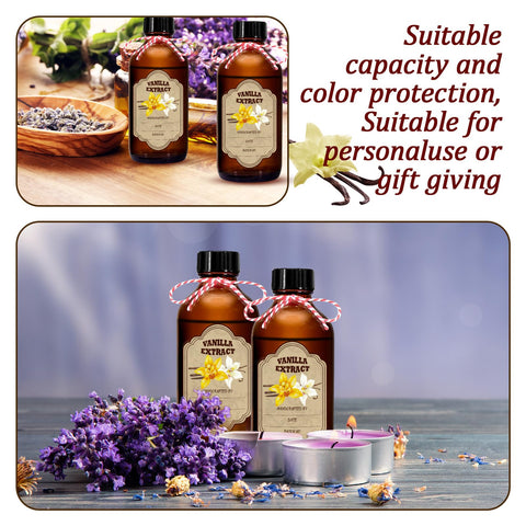 JINSILU kit includes labels, a funnel, and cotton rope for gifting.