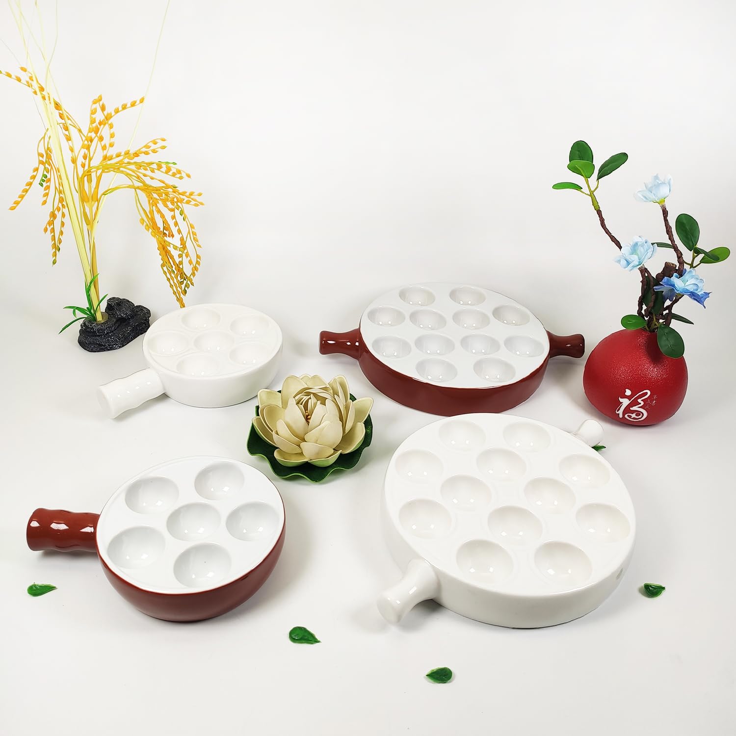 Jinsongdafa dishwasher-safe ceramic plates offer easy cleanup after gatherings.