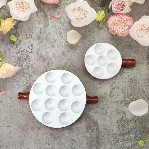 Jinsongdafa snail plates are oven and microwave safe for convenient reheating.