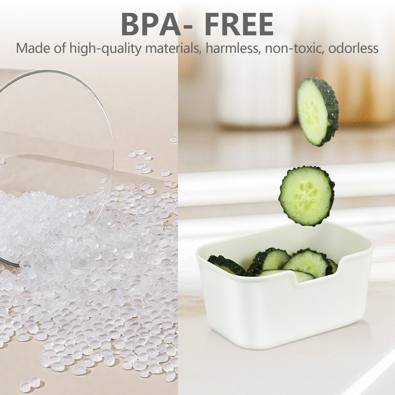 JINZORE snackle box compact travel design fits backpacks and bags.