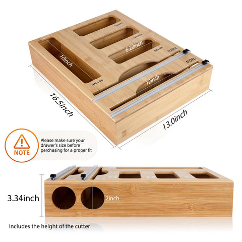 Jitner aluminum foil storage with circular arc design eases removal.
