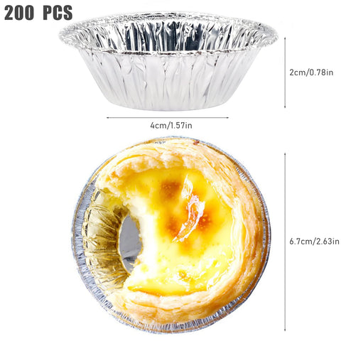 JJYHEHOT disposable foil cups ideal for cupcakes and muffins