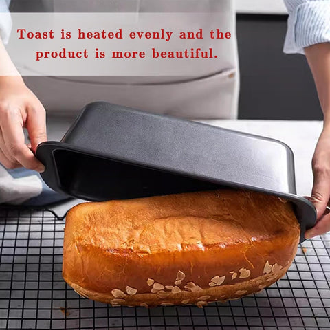 JJYHEHOT nonstick loaf pan enables easy release and quick cleanup