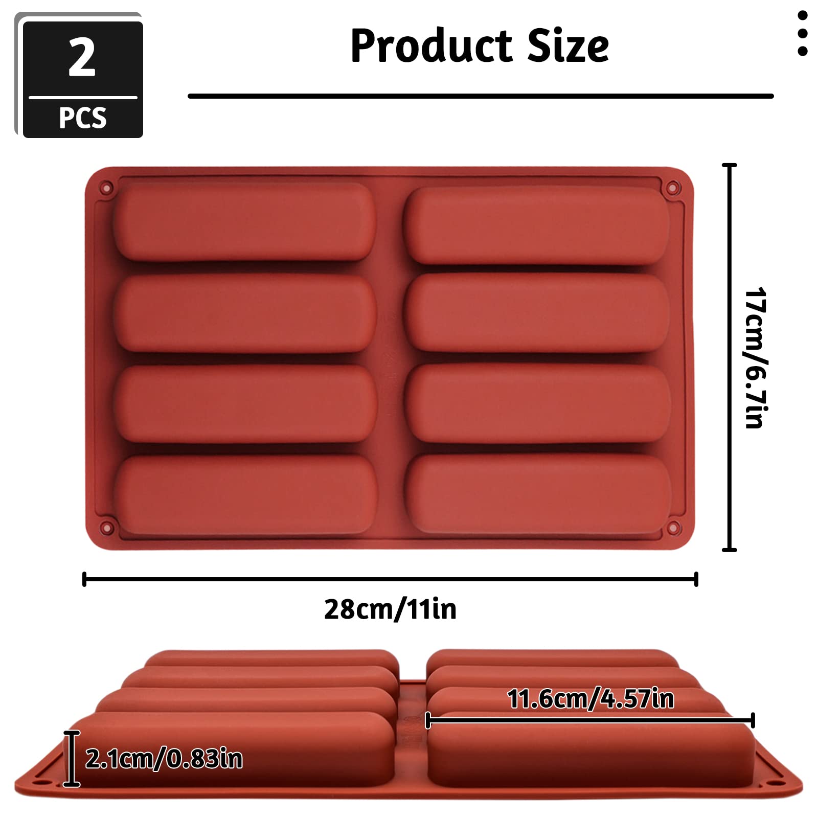 JJYHEHOT red silicone mould for cereal bars enabling quick homemade snacks