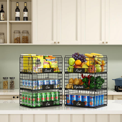 JKsmart name plates for baskets simplify labeling and item identification.