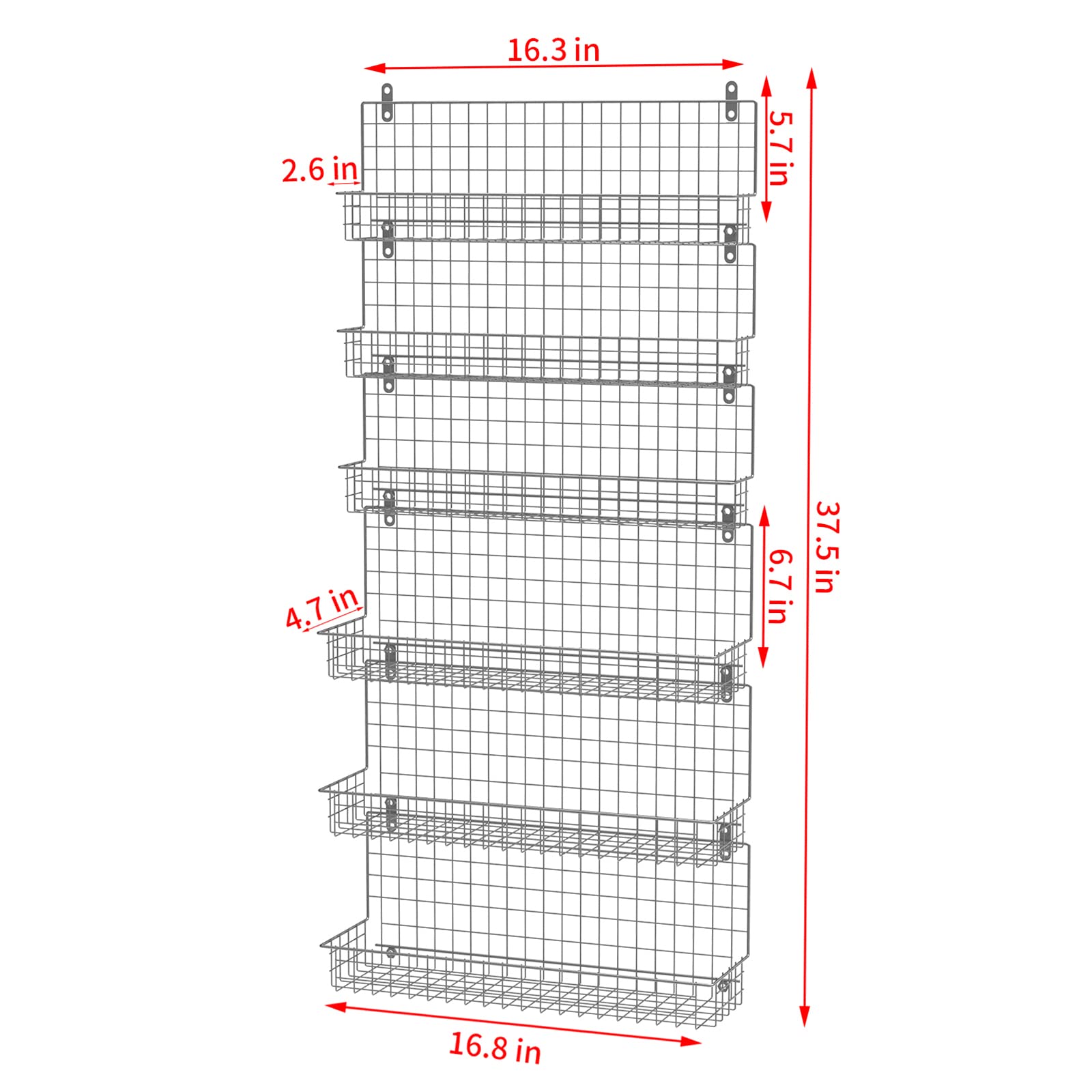 JKsmart spice rack close-up shows durable powder-coated frame.