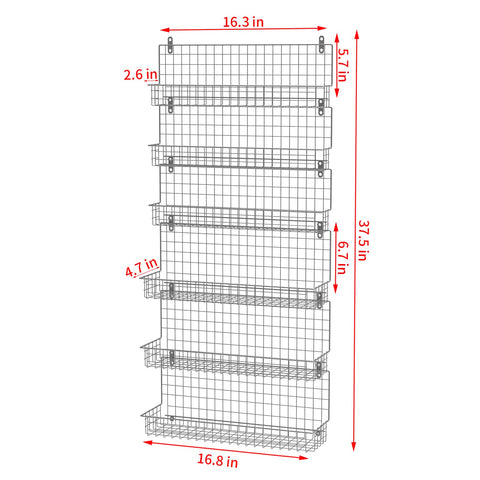 JKsmart spice rack close-up shows durable powder-coated frame.