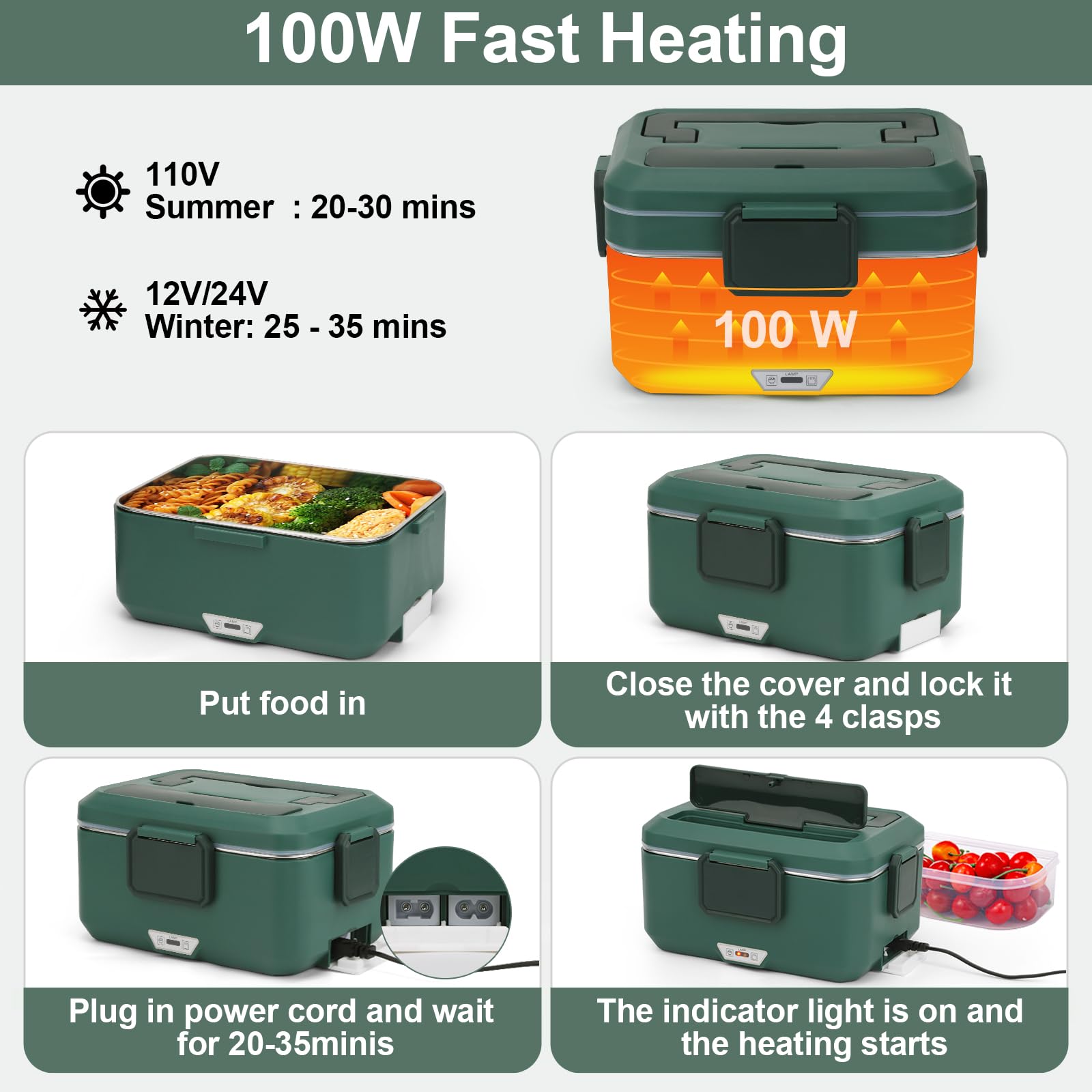 Jleiiofe dual-layer heating preserves flavors while heating both layers or separately