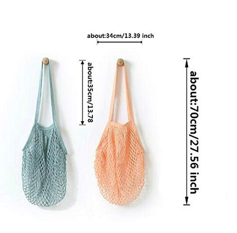 JM-capricorns black mesh bag open for easy loading of groceries