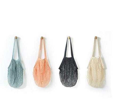 JM-capricorns blue mesh bag setup for market trips and groceries
