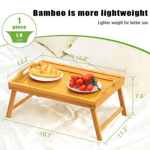 JMLHMXC bed tray table laptop-use friendly for comfortable on-bed work.