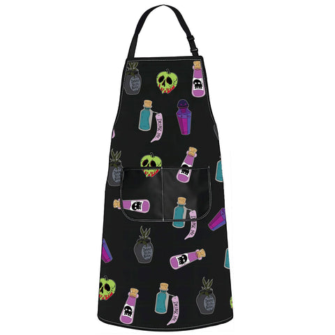 JNIAP Villain Poison Apron material: durable, waterproof polyester for messier cooking.
