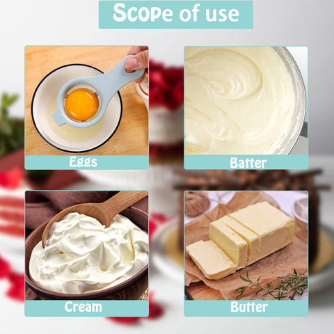 Jninexiu dishwasher-safe whisk simplifies cleanup after baking sessions.