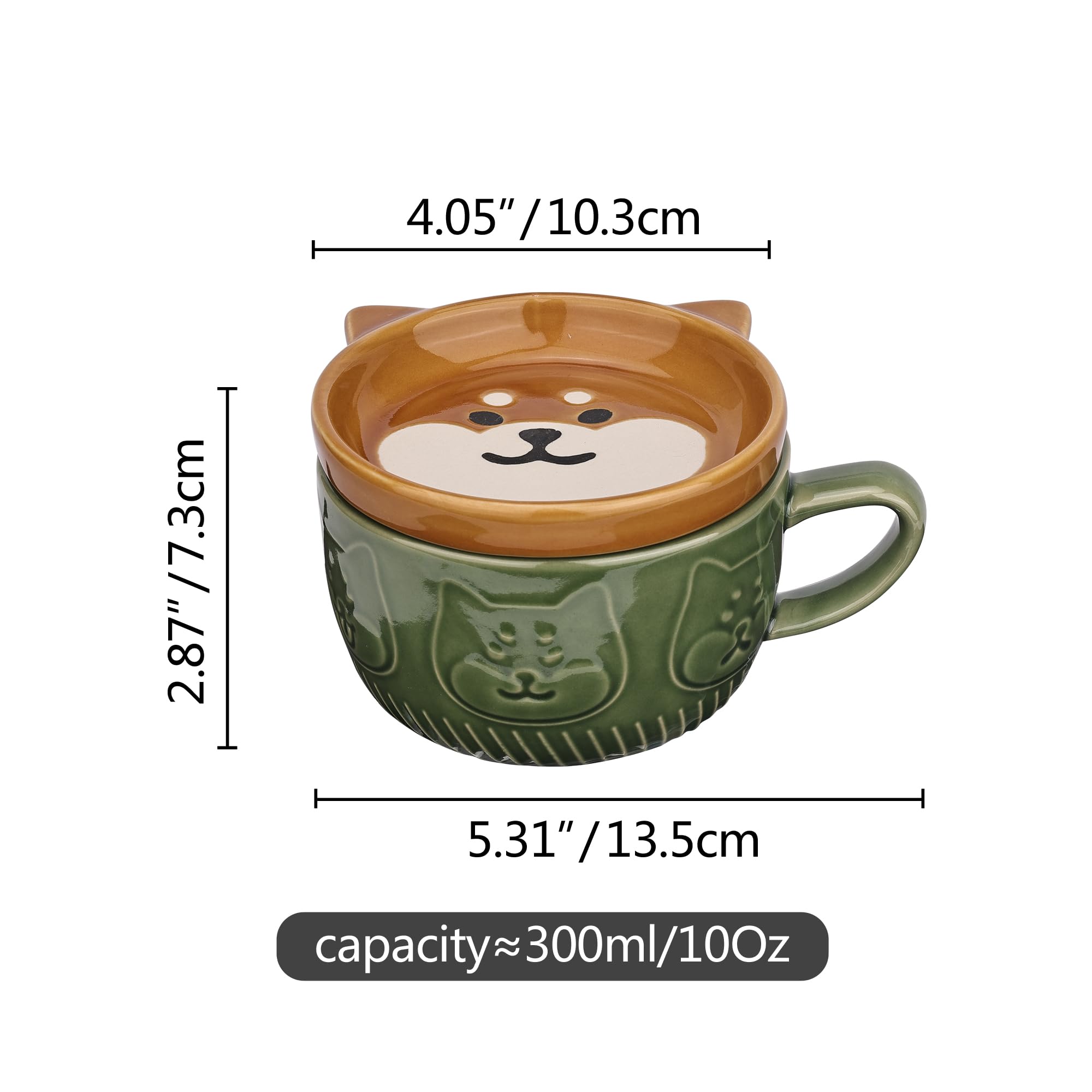JNSMFC gift-ready dog mug, perfect for dog lovers.