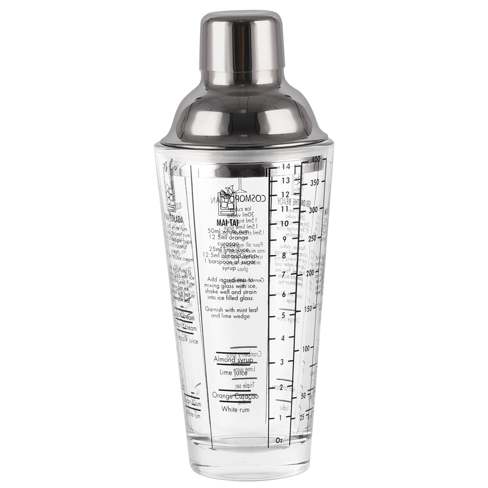 JNWINOG cocktail shaker with matte black finish for durable home bar use.