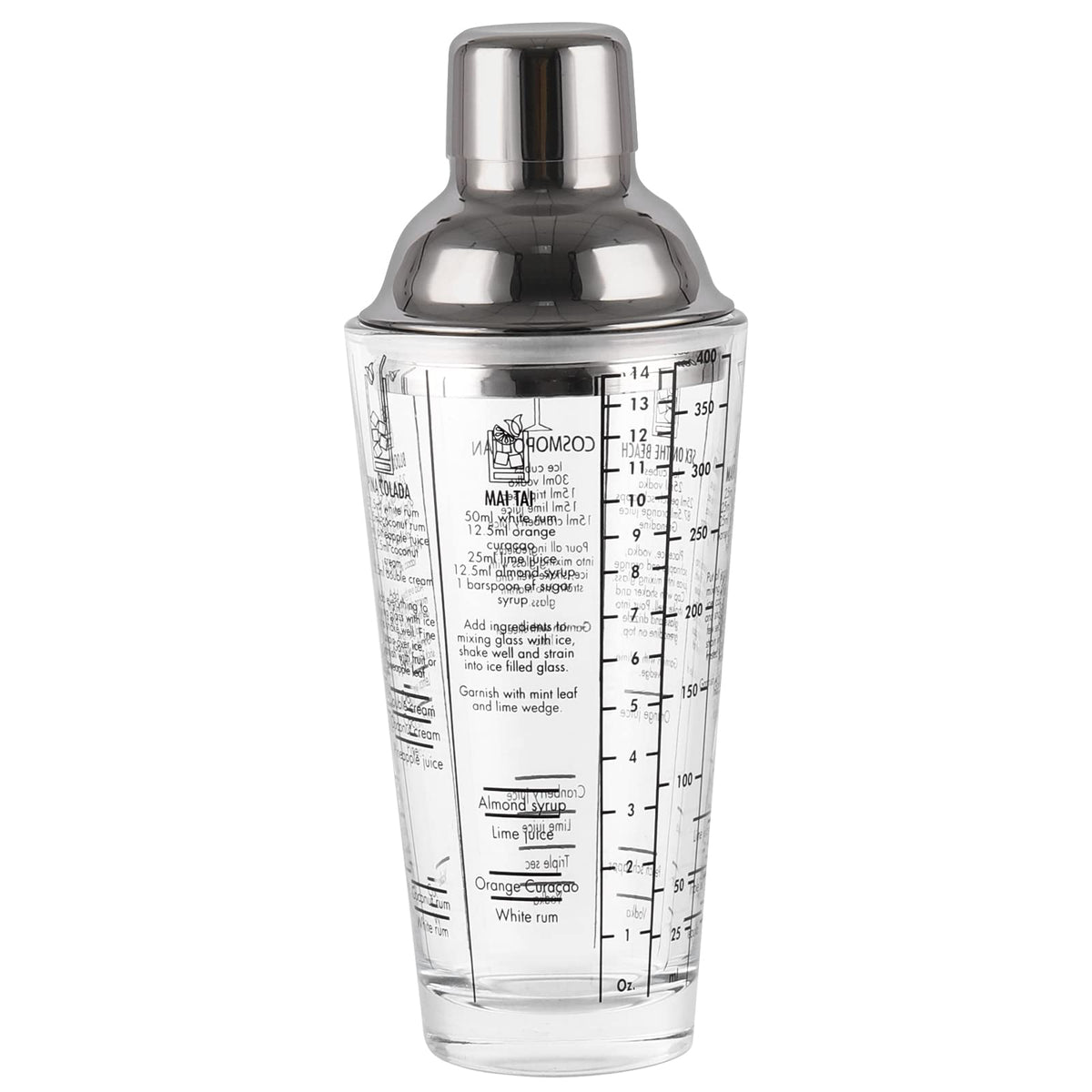 JNWINOG cocktail shaker with matte black finish for durable home bar use.