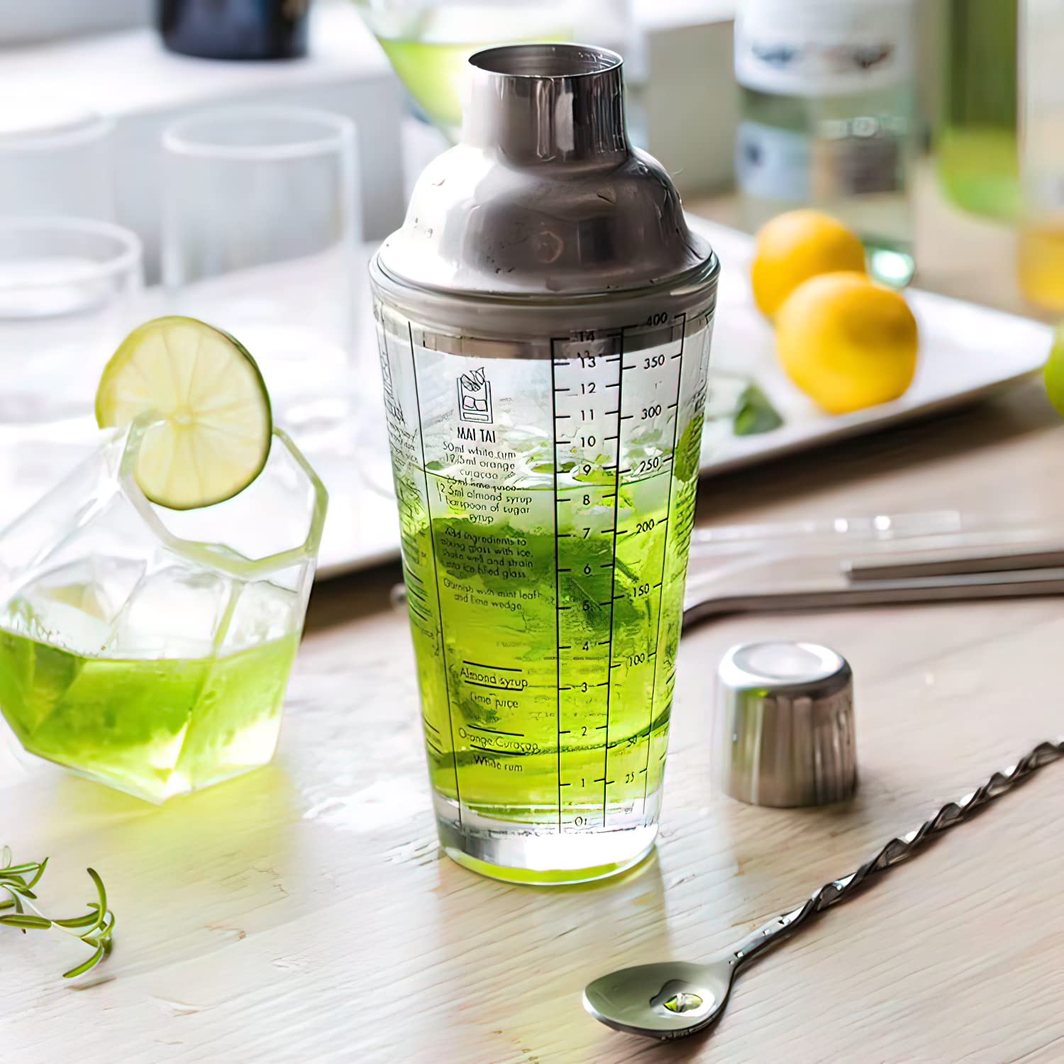 Great gift idea for bar enthusiasts and home mixologists.