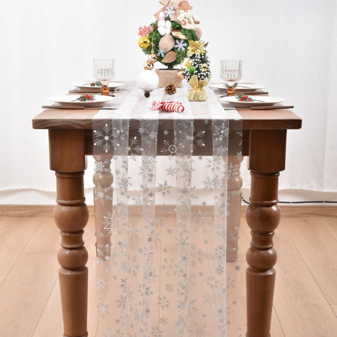 Joanlody Christmas party runner brings festive sparkle to gatherings