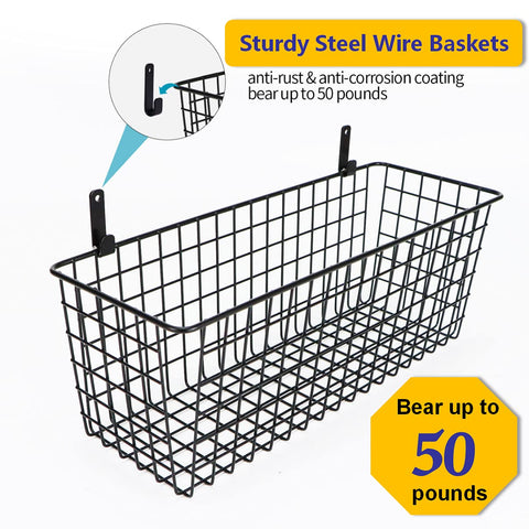 Joben Oligey books and magazines organizer clears wall clutter.