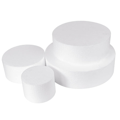 JOBVERT ten-inch foam cake dummy side view, durable for repeated use.