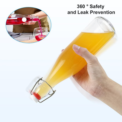 JOBVERT rounded dishwasher-safe bottle 16oz for easy cleaning