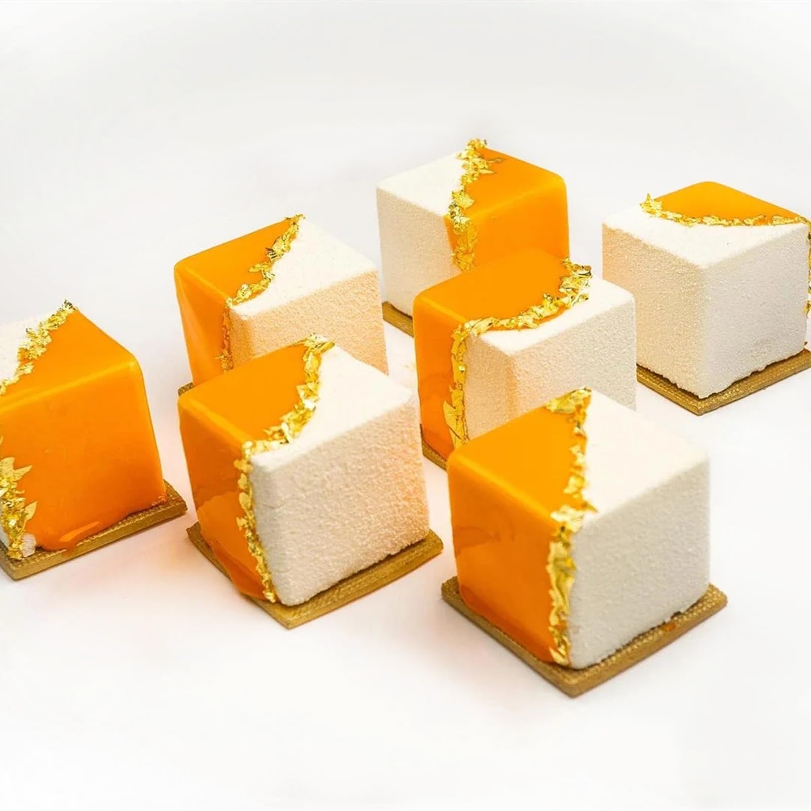 JOERSH cube mold ideal for chocolates and truffles in bite sized form.