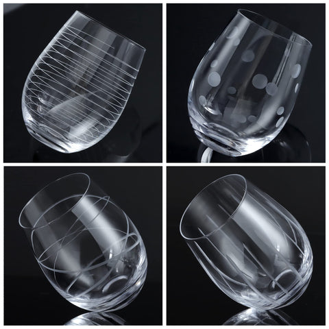 Joeyan stemless design offers comfortable grip and stable balance.