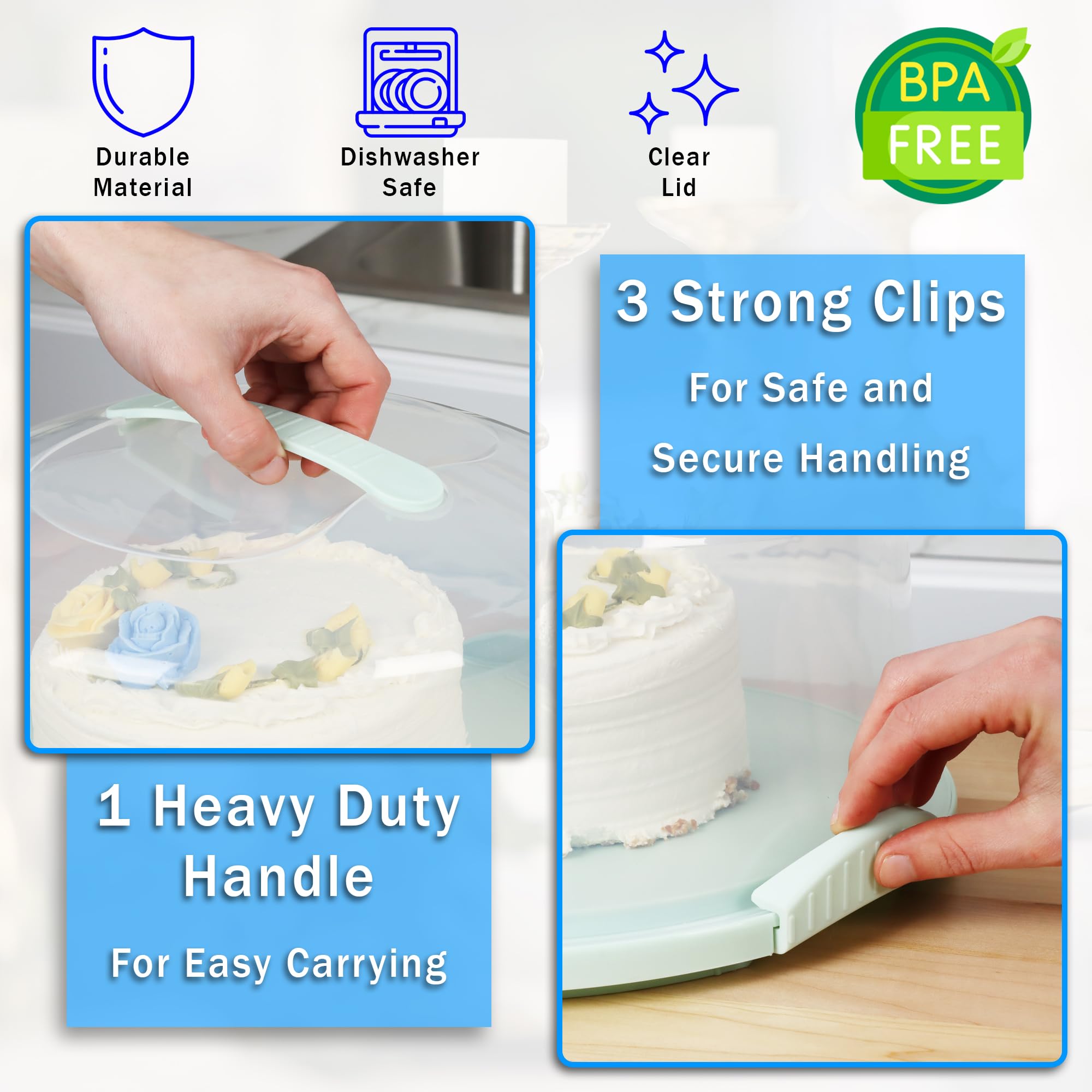 JOEY'Z cake server included for easy serving at gatherings