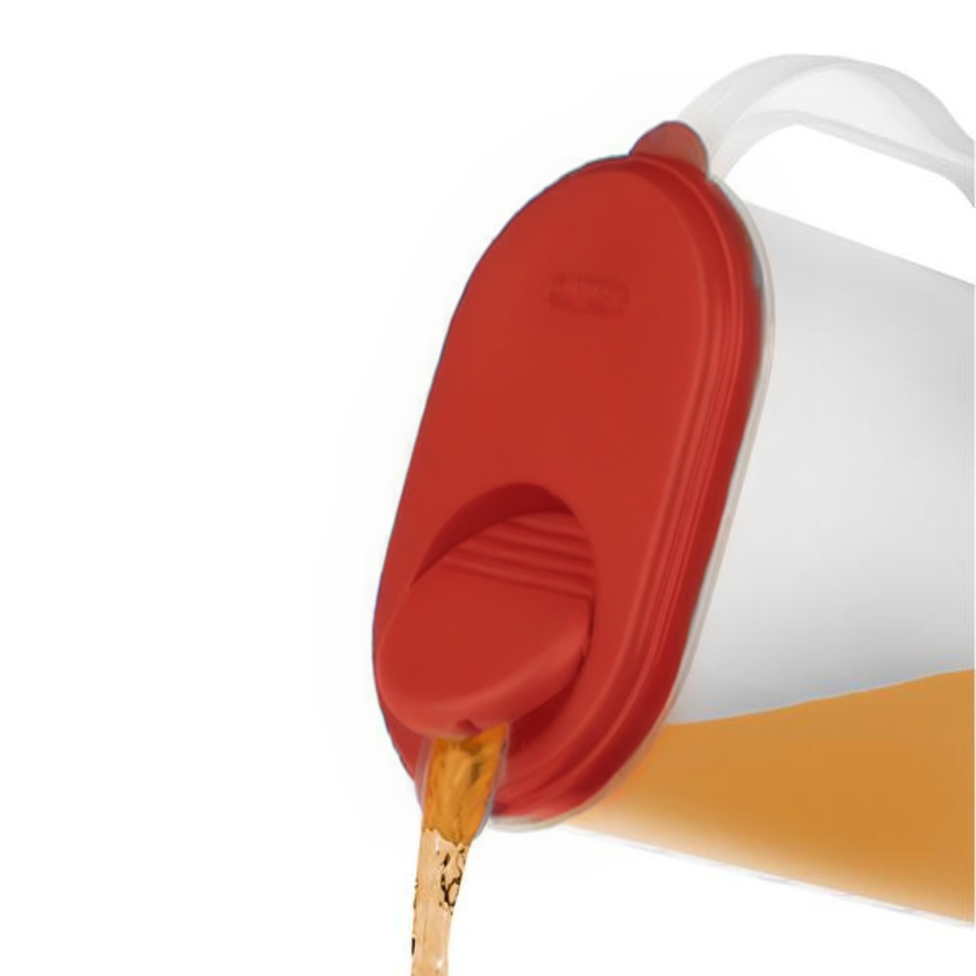 JOEY'Z pivot-top spout delivers smooth pouring and keeps lid out of the way