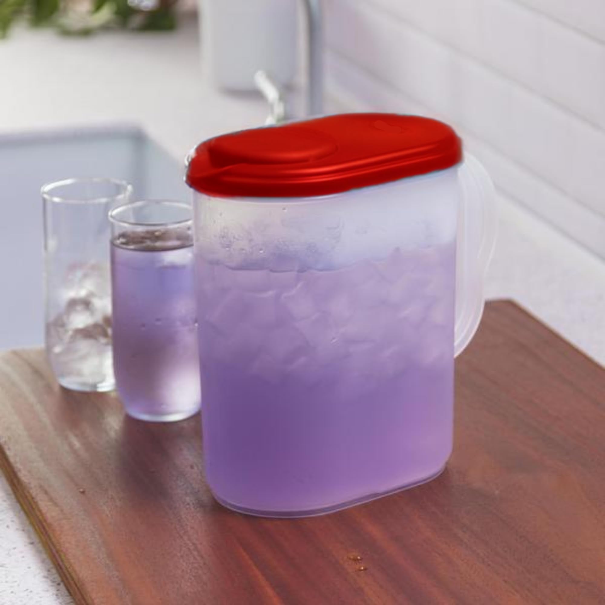 JOEY'Z slim design fits fridge door for compact beverage storage