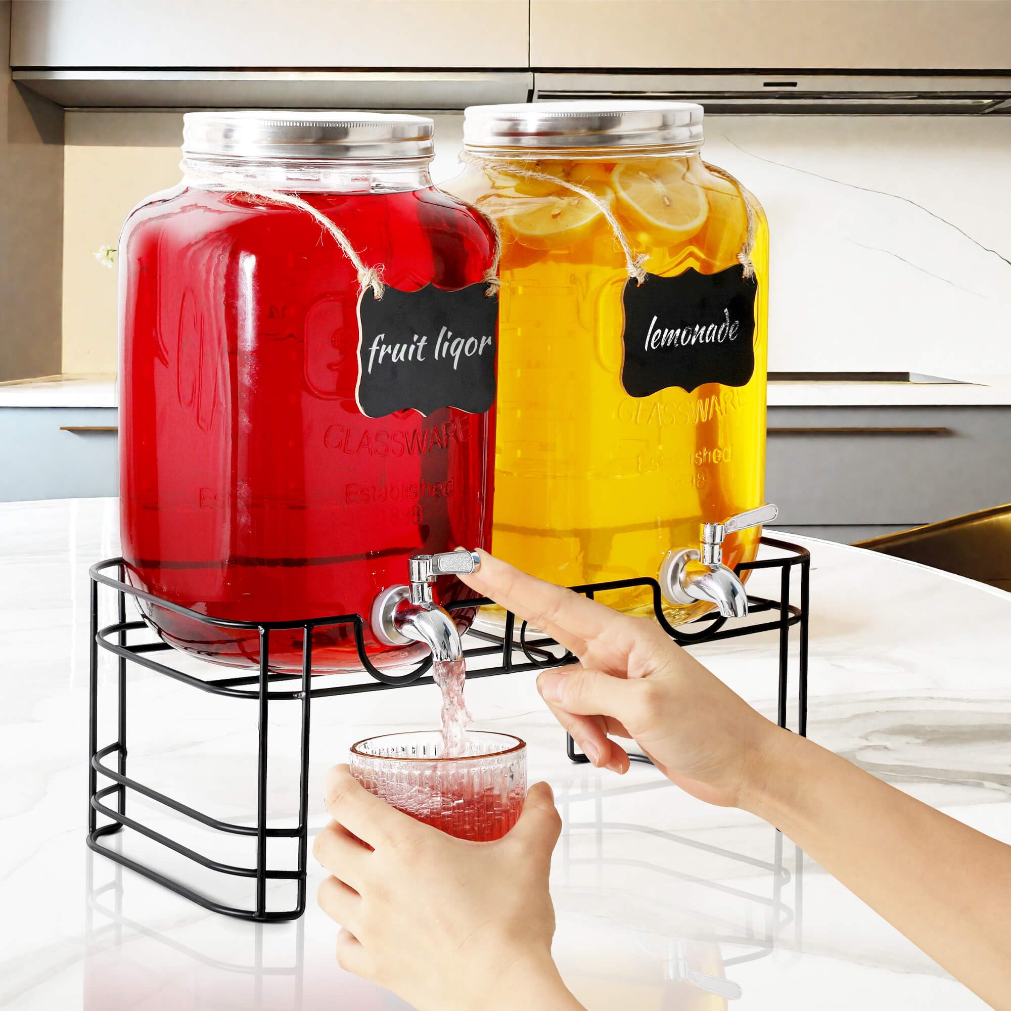 JOFUYU filter cartridges help maintain drink clarity during events.