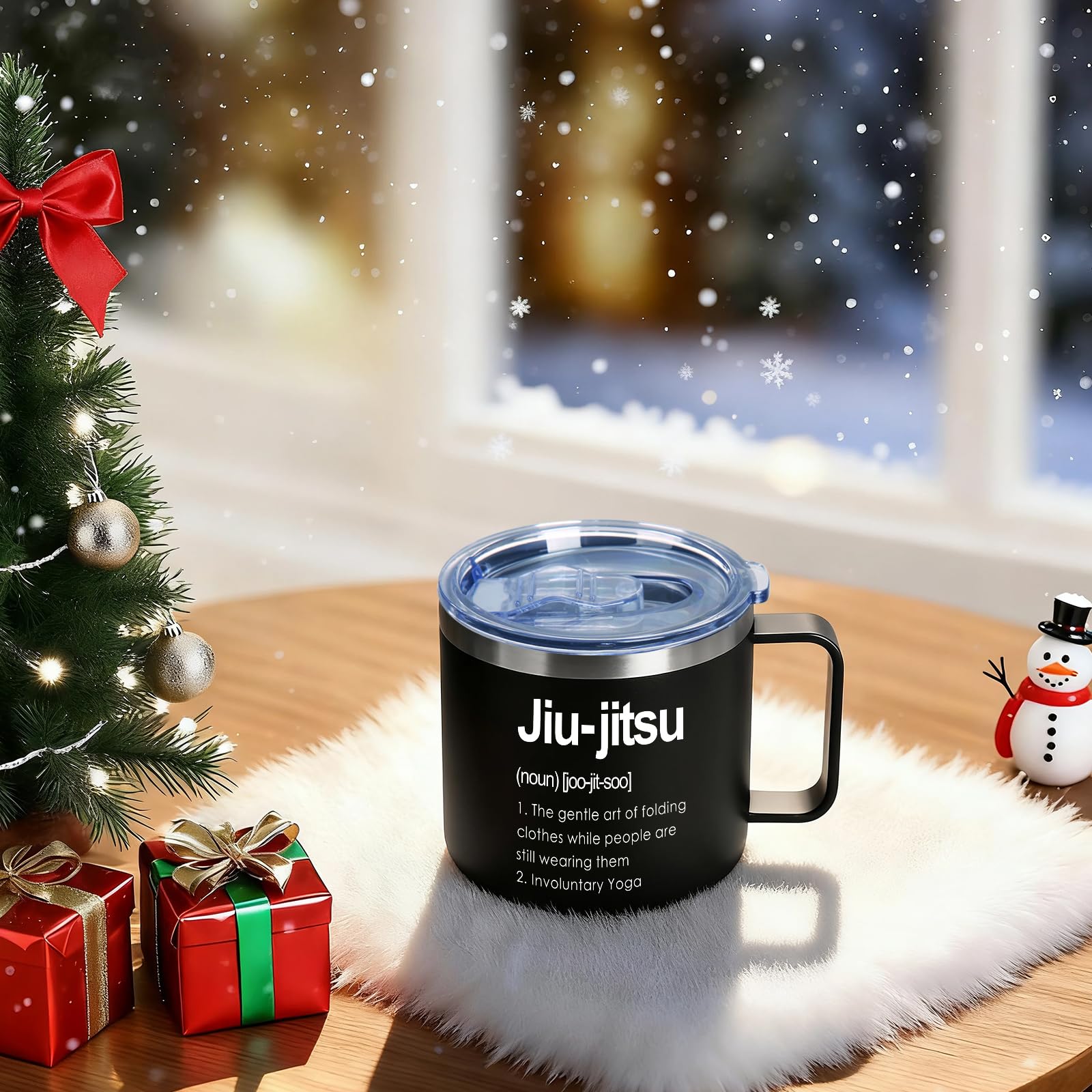 Jogskeor Jiu Jitsu Definition mug gift packaging-ready for fans or coaches.