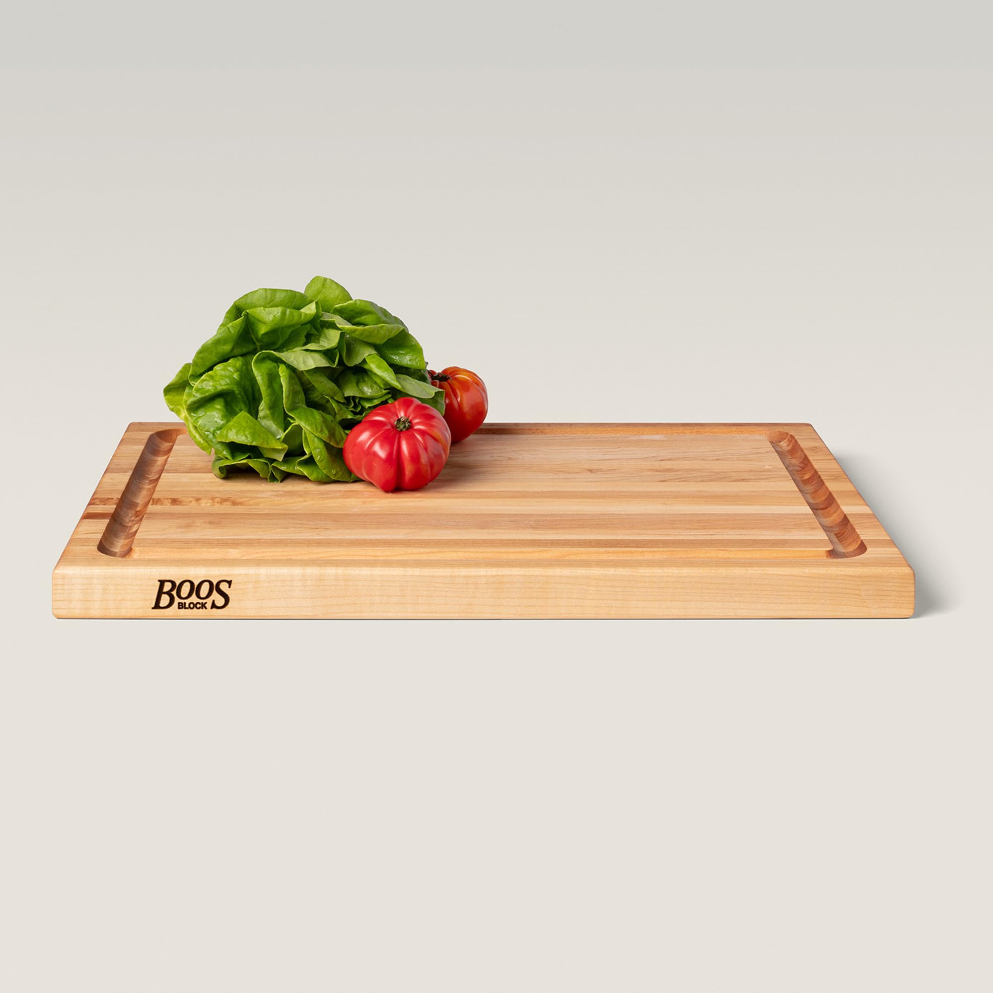 USA-made craftsmanship from John Boos shines in this wooden board
